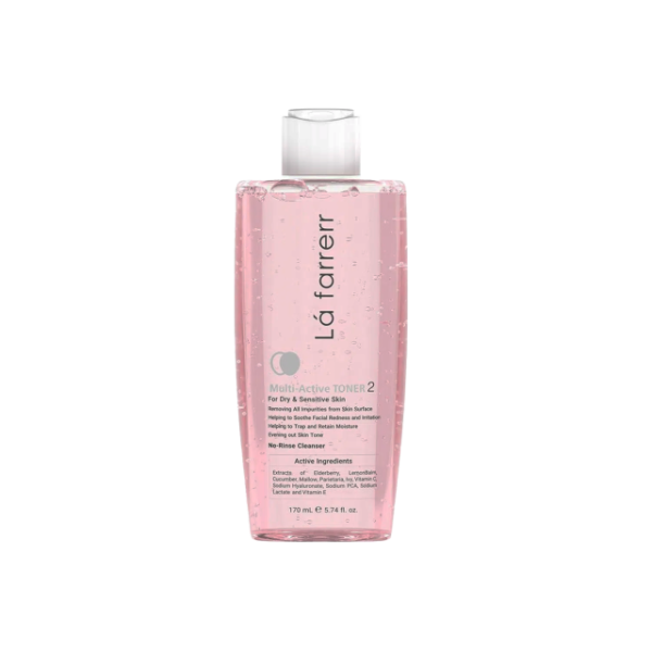 تونر پاک کننده صورت لافارر مدل Dry & Sensitive Skin کد 2 حجم 170 میلی لیتر - Image 1