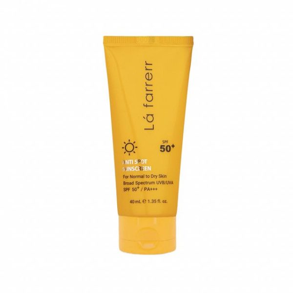 کرم ضد آفتاب و ضد لک SPF50 لافارر مناسب پوست های خشک و معمولی حجم 40 میلی لیتر - بی رنگ - Image 1