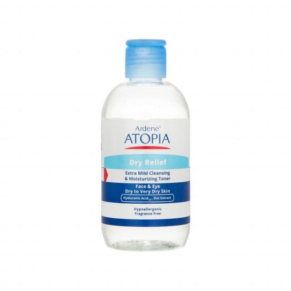 تونیک بسیار ملایم صورت و اطراف چشم آردن سری Atopia مدل Dry Relief حجم 250 میلی لیتر - Image 1